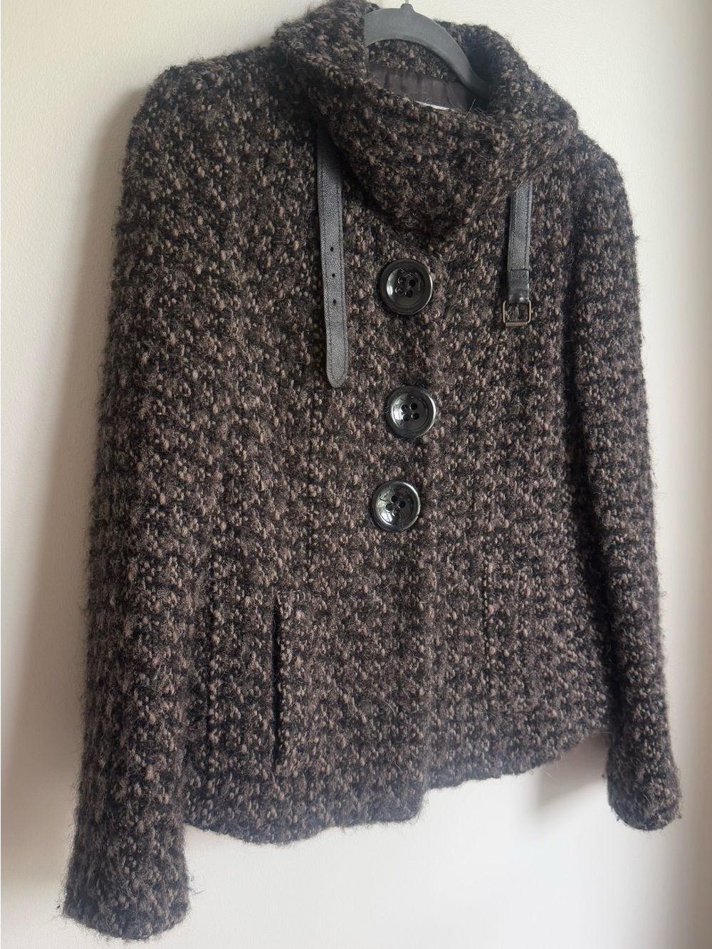MaxMara Snap-Button Wool Jacket - Picture 4 of 11
